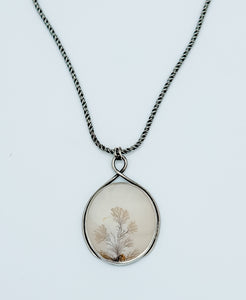 Dendritic Agate Tree Pendant
