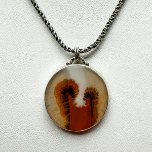 “Together” Dendritic Agate Pendant