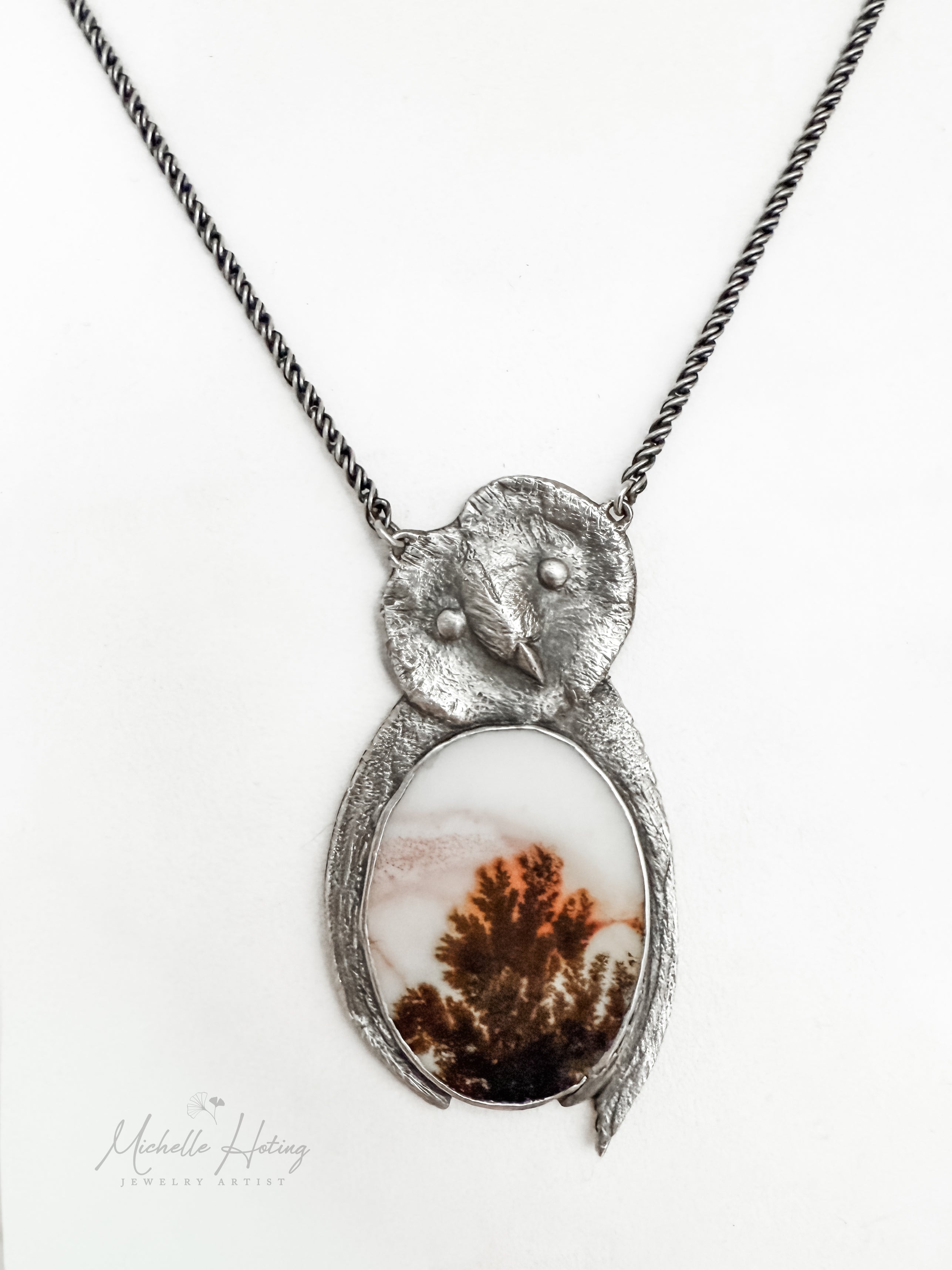 Curious Owl Necklace