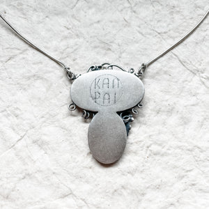 Dendritic Agate Grapevine Necklace